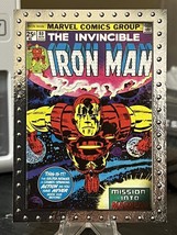 2010 Upper Deck Iron Man 2 Classic Covers Embossed #CC6 Invincible Iron Man - £0.75 GBP
