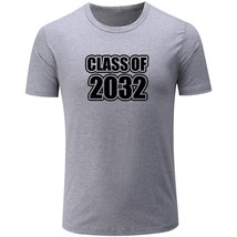 New Mens Boys Casual T-Shirts Graphic Print Class of 2032 Cotton Tops Tee Shirts - £13.03 GBP
