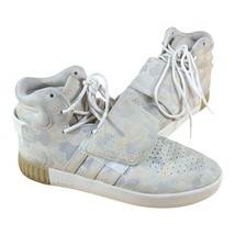 Adidas Tubular Invader Size 9 Shoes Strap Flat White Mens Originals - $938.25 MXN