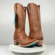 NEW Lane LEXINGTON Brown Cowboy Boots 9 Womens Leather Western Cowgirl S... - $242.55