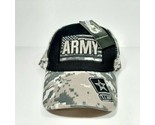 U.S. Army Hat US Army Star On Brim Side ACU Digital Camo Ball Cap Official - $15.83