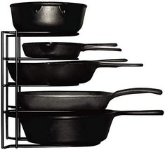 Durable Steel Construction Griddles and Shallow Pots - Space Saving Kitchen Stor - £42.92 GBP