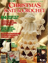 McCall&#39;s Creative Crafts Magazine Volume 43 1990 Christmas Knit &amp; Crochet - £6.14 GBP