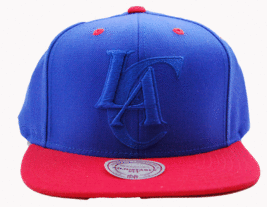 Los Angeles Clippers Mitchell &amp; Ness Tonal NBA Basketball Snapback Cap Hat - $22.75