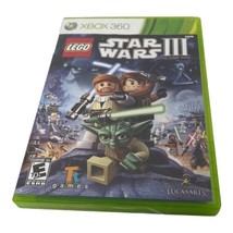 LEGO Star Wars 3 III The Clone Wars Xbox 360 Manual Video Game - £9.75 GBP
