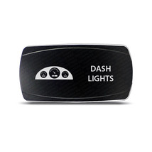 CH4x4 Rocker Switch Dash Ligth  Symbol  -  Horizontal - Amber LED - £13.15 GBP