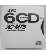 JVC XC-M75 6 CD Compact Disc Cartridge Magazine No Labels Excellent - $272.78 MXN