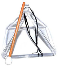 7&quot; Glass Singing Pyramid - £228.60 GBP