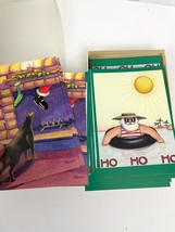 VTG Holiday Greeting Cards Lot UNUSED Collection Various Assorted Dog Santa - £17.69 GBP