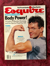 ESQUIRE May 1986 Body Power Fitness Masayuki Nozoe Ray Charles Craig Nova - £5.09 GBP