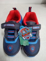 Nickelodeon PAW Patrol Boys Chase &amp; Marshal Light Up Sneakers Size 7 036 Box C a - £12.97 GBP