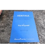 Heritage by Roy Ringwald SATB - €2,59 EUR