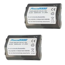 2X EN-EL18d, EN-EL18, 27221, Batteries for Nikon Z9, D4, D4S, D5, D6, D8... - £96.40 GBP