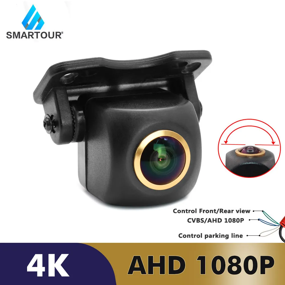 Smartour 180 Degree 1080p Wide Angle HD Auto Rear View Camera Car Backup Reverse - £18.77 GBP+
