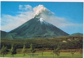 Postcard Mount Ngauruhoe Tongariro National Park New Zealand - £2.86 GBP