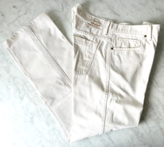 Levi&#39;s 539 Vintage Straight Beige Denim Jeans Zip Front - Men&#39;s 34 x 34 - $47.45