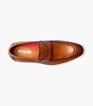 Stacy Adams Spencer Moc Toe Penny Slip On Tan 25673-240 image 5