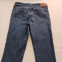 Levi's 711 Women's Blue Cotton Blend Denim Stretch Skinny Jeans Size 29 (29×29) image 11