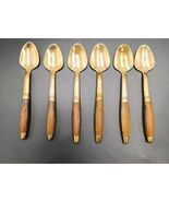 Antique Rosewood Bronze and Wood Set of 6 Small Spoon Thailand Rare - €25,96 EUR Antique Rosewood Bronze and Wood Set of 6 Small Spoon Thailand Rare - €25,96 EUR