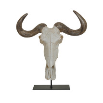 Crestview Collection 17.5 Inches Tall Gnu Head Statue With Stand - £26.64 GBP