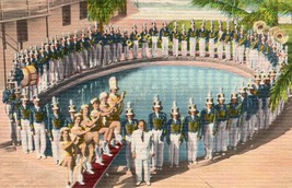 Largo High School Band Unposted Vintage Postcard Largo Florida - £15.81 GBP