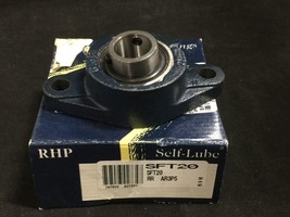 NEW RHP SFT20 Bearing, Flanged 2-Bolt Housing 20mm Bore  - $925.50 MXN