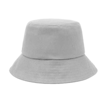 Cream Bucket Hat Cap Cotton Fishing Boonie Brim Visor Sun Summer Unisex Camping - £10.02 GBP