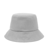 Cream Bucket Hat Cap Cotton Fishing Boonie Brim Visor Sun Summer Unisex Camping - £10.08 GBP