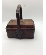 Antique Chinese Food Box Wood Asian Lunch Box - £175.74 GBP