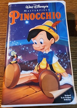 Pinocchio Walt Disney&#39;s Masterpiece Disney VHS - £4.33 GBP