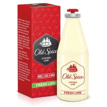 Old Spice (Fresh Lime) After Shave Lotion 150ml   1 Pcs  - £16.39 GBP