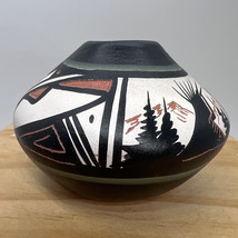 James Benally Authentic Navajo Native American Handmade Pottery glazed i... - $30.00