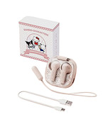 Kitty Kuromi Wireless Bluetooth 5.4 Earphones Clear Case Mic Built-In Gi... - $409.47 MXN