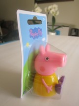Peppa Pig Fun Play Sitting Figurine 3&quot; x 2&quot; Safety Tested Age 2+ - £3.52 GBP