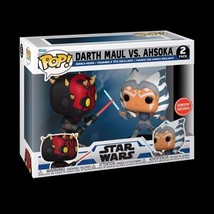 Funko Pop! Star Wars: Darth Maul vs Ahsoka 2-Pack (Gamestop Exclusive) - £12.62 GBP