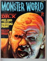 Monster World #8-1966-FRANKENSTEIN-JESSE JAMES-DRACULA Vs Billy The KID-HO Fn - £48.83 GBP