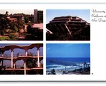 Multiview University of California San Diego CA UNP Chrome Postcard Y13 - $3.96