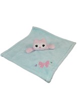 Baby Gear Lovey Plush Owl Aqua Blue Green Pink Flowers Security Blanket ... - $11.01 CAD