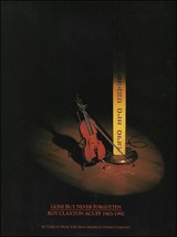 Roy Claxton Acuff 1903-1992 Dean Markley Guitar Strings Ad Tribute Adver... - £3.32 GBP