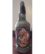 Story Time Mouse House Glass Bottle Mixed Media Art Decor Collections Gi... - $458.22 MXN