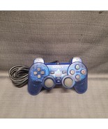 Sony PlayStation 2 PS2 Ocean Blue Clear Controller OEM SCPH-10010 - £19.46 GBP