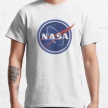 Nasa Embroidered Classic T-Shirt - £16.77 GBP