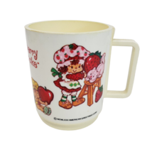 VINTAGE 1980's DEKA STRAWBERRY SHORTCAKE DOLL PLASTIC BERRY MUG / DRINKI... - $17.10