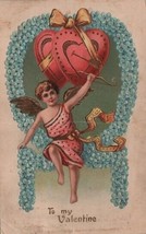 Valentine Victorian Era Postcard Posted 1908 Germany - £3.97 GBP