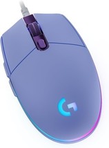 Logitech 910-005851 G203 Wired Gaming Mouse - Lilac (Open Box) - $16.19