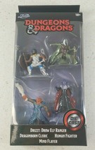 Jada Toys Dungeons &amp; Dragons Die Cast Metal Figures Drizzt Mind Flayer Nib - £7.48 GBP