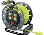 Masterplug Power At Work Four Power Outlets, Open Cord Reel with Winding... - $96.99