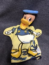 Vintage Walt Disney Hand Puppet Donald Duck Toy Figure By Gund Hong Kong - £28.48 GBP