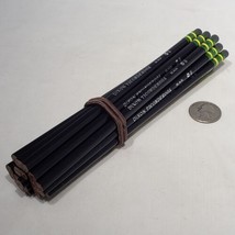 Lot of 19 Dixon Ticonderoga Black Premium Wood Unsharpened HB #2 Pencils - £10.12 GBP