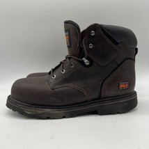 Timberland Pro 24/7 Men&#39;S Work Boots Steel Toe Brown 13M - £69.59 GBP
